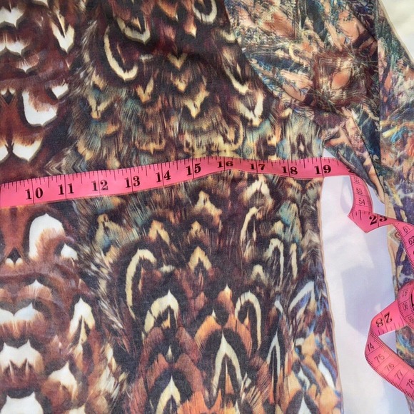 Hype Sweatshirt Size Medium Regular Fit Animal Safari Print - Picture 5 of 9